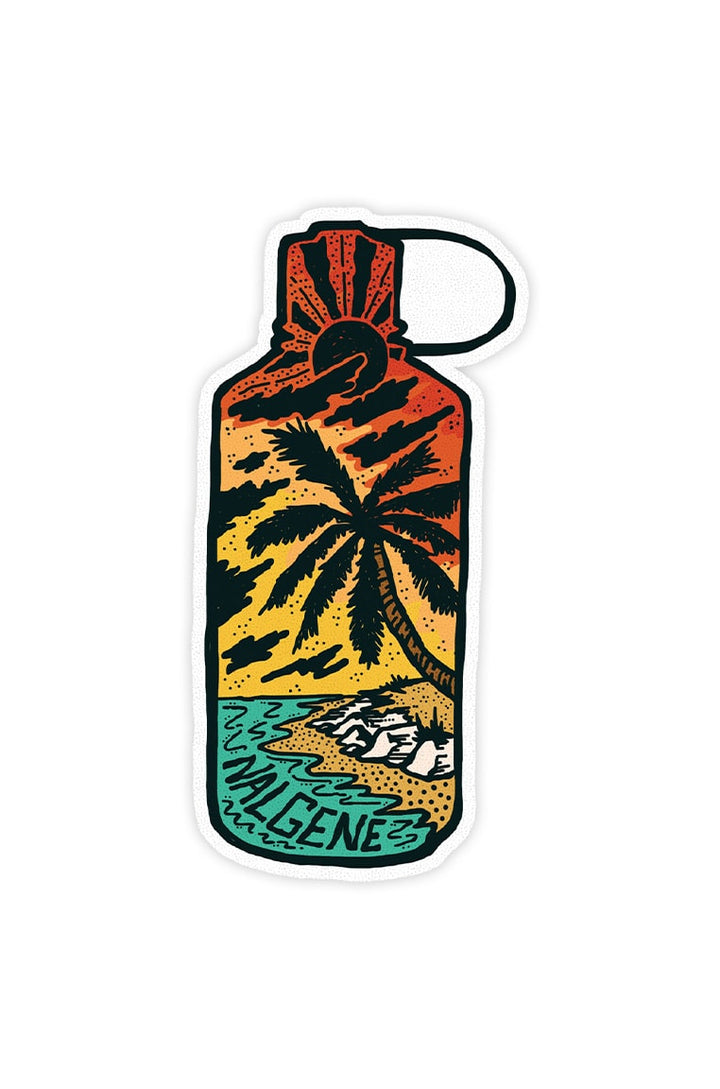 Tropical Narrow Mouth Sticker O6