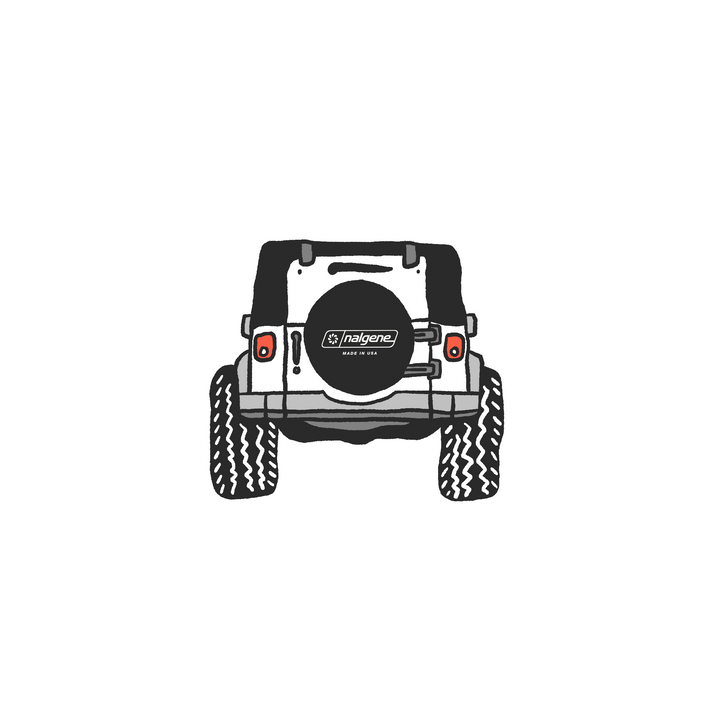 Four Wheeling Sticker Y9